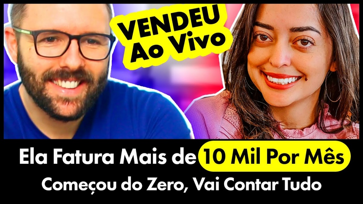 10 Mil Por Mês, Começou do Zero e Hoje é Top Afiliada (Ainda fez Venda Ao Vivo 😱)