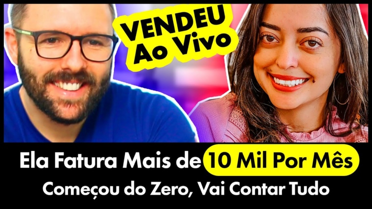 10 Mil Por Mês, Começou do Zero e Hoje é Top Afiliada (Ainda fez Venda Ao Vivo 😱)