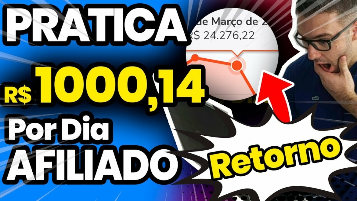 3 Únicos Passos Para Ganhar 1000,00 Todos os Dias Como Afiliado - O Retorno