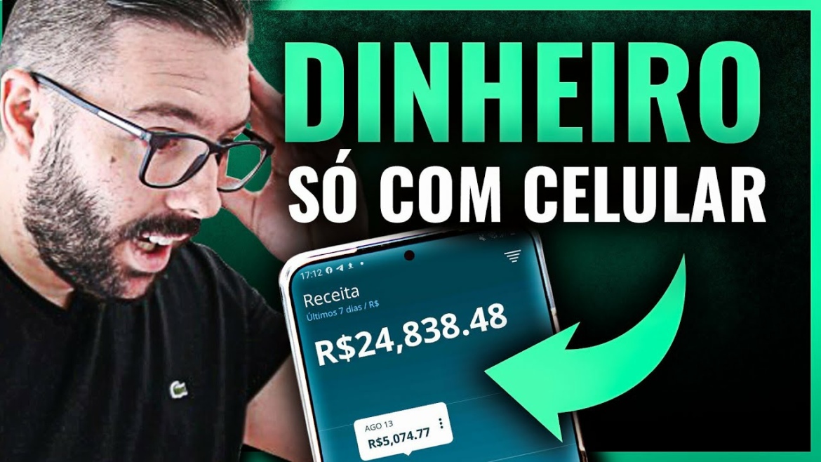GANHAR DINHEIRO NA INTERNET APENAS COM O CELULAR