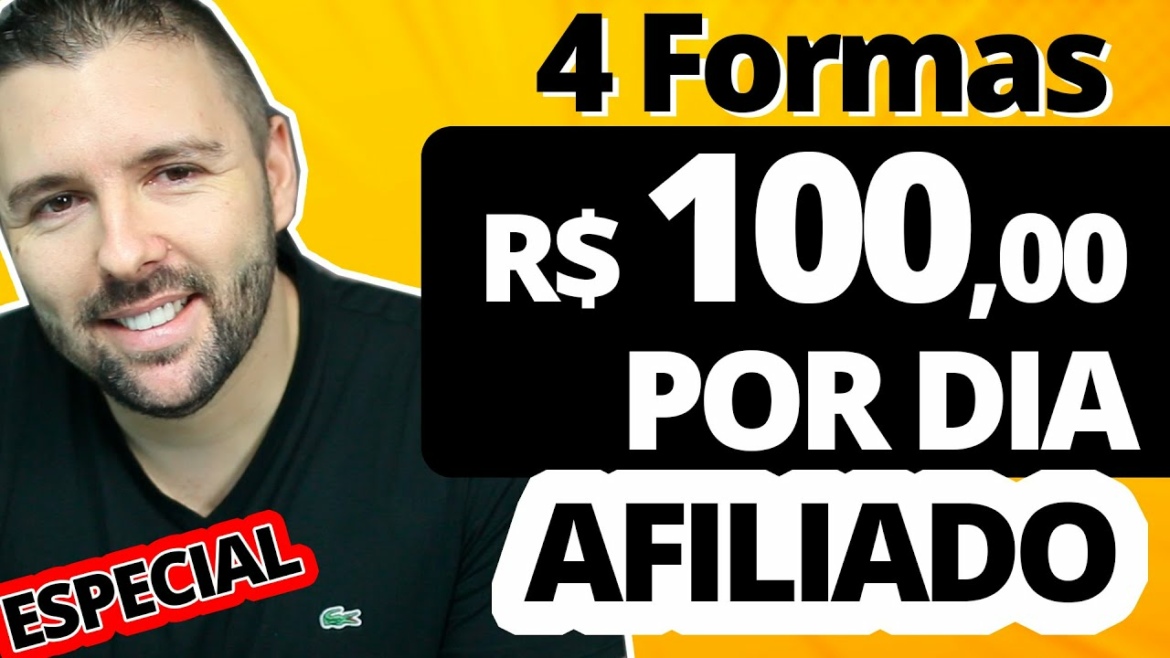 GANHAR R$ 100,00 POR DIA COMO AFILIADO | 4 Estratégias | Provei Na Minha Conta
