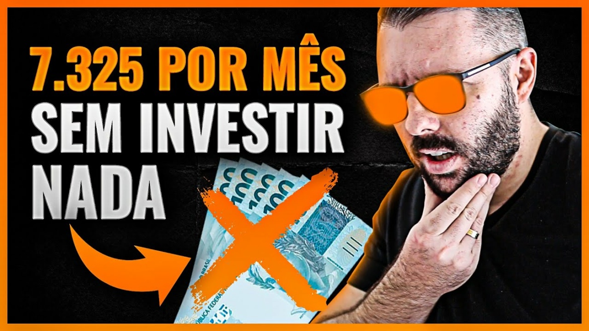 QUERO GANHAR DINHEIRO NA INTERNET MAS NÃO QUERO INVESTIR NADA