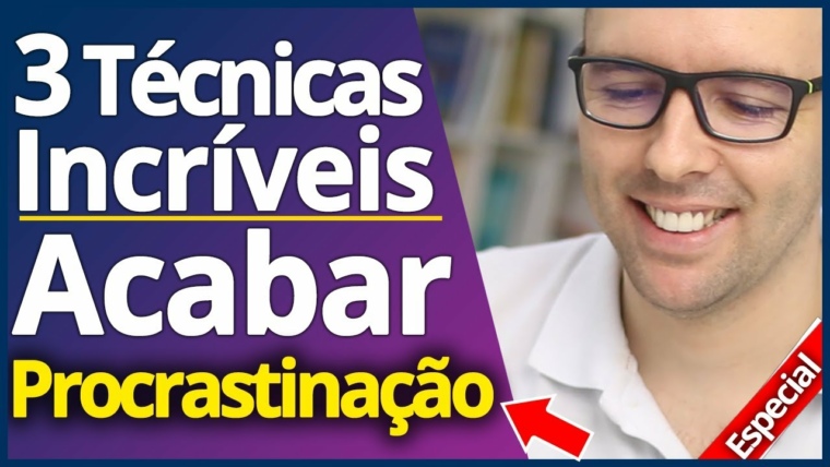❤️️ Procrastinação | Acabar Definitivamente com a Procrastinação com 3 Segredos
