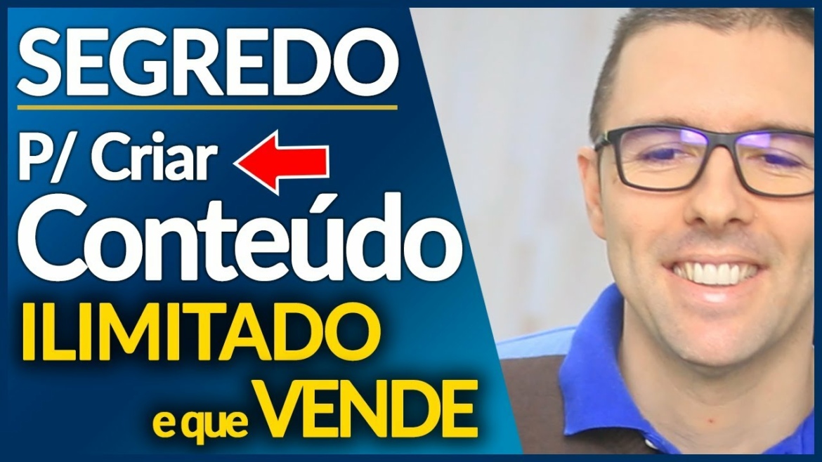 SEGREDO p/ Criar CONTEÚDO ILIMITADO GRÁTIS e Ganhar Dinheiro Com Ele, Youtube, FanPage, Blogs