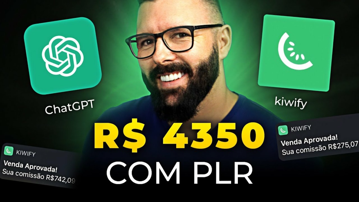 PLR com CHATGPT e Ganhando R$150 por DIA na KIWIFY (Passo a Passo Novo e Completo p/ Iniciantes)