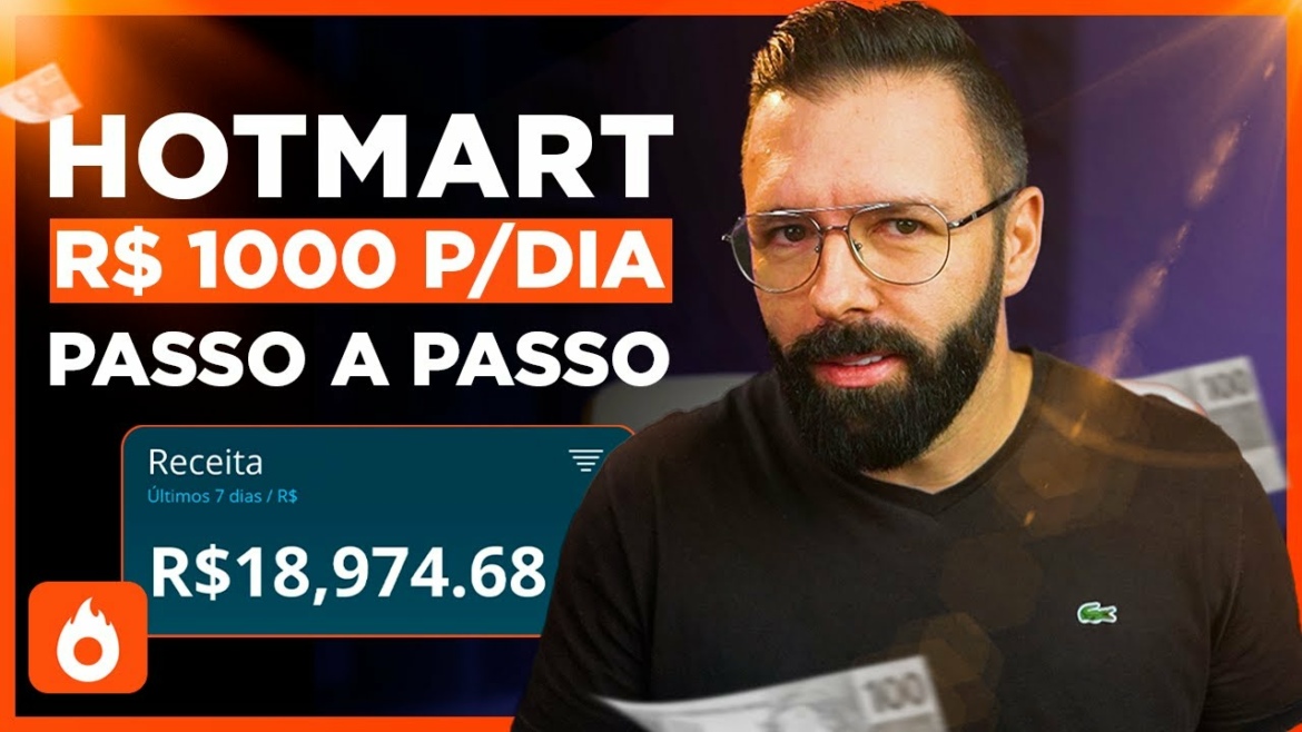 HOTMART: R$1.000 por DIA, Copie Meu MÉTODO (Passo a Passo para Iniciantes Dinheiro no Hotmart)