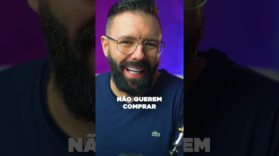 As pessoas não compram produtos!