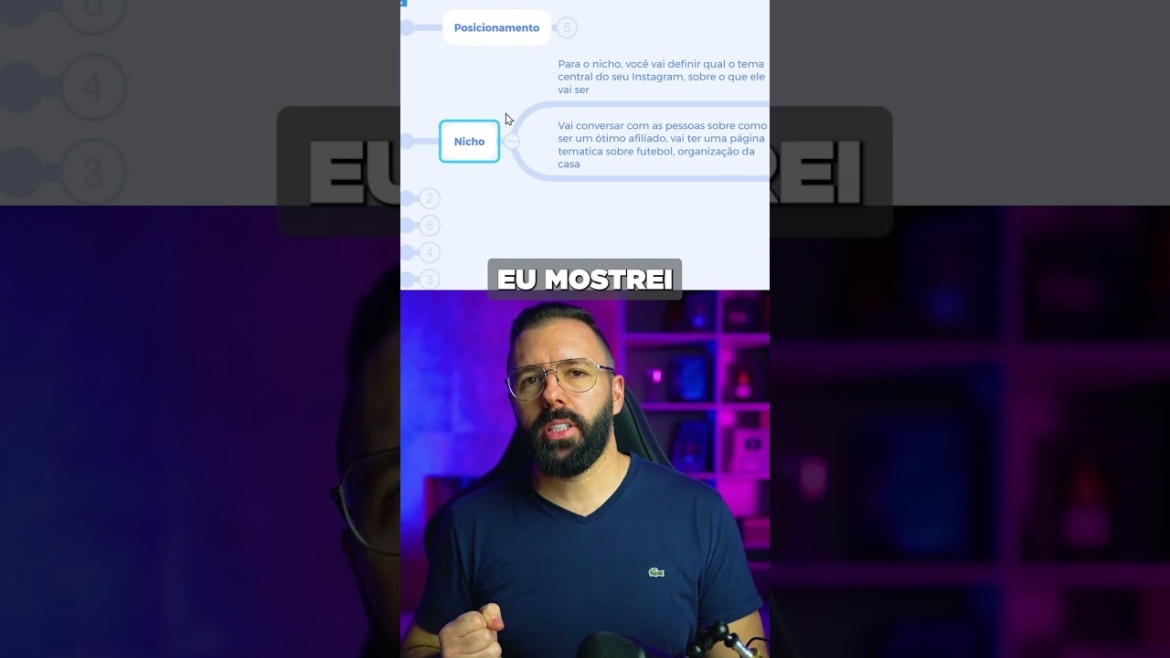 Sobre o que você vai falar no seu Instagram?