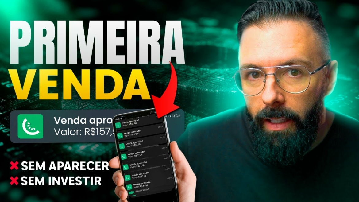 "COMO GANHAR DINHEIRO como AFILIADO Sem Aparecer e Sem Investir, Passo a Passo RÁPIDO"