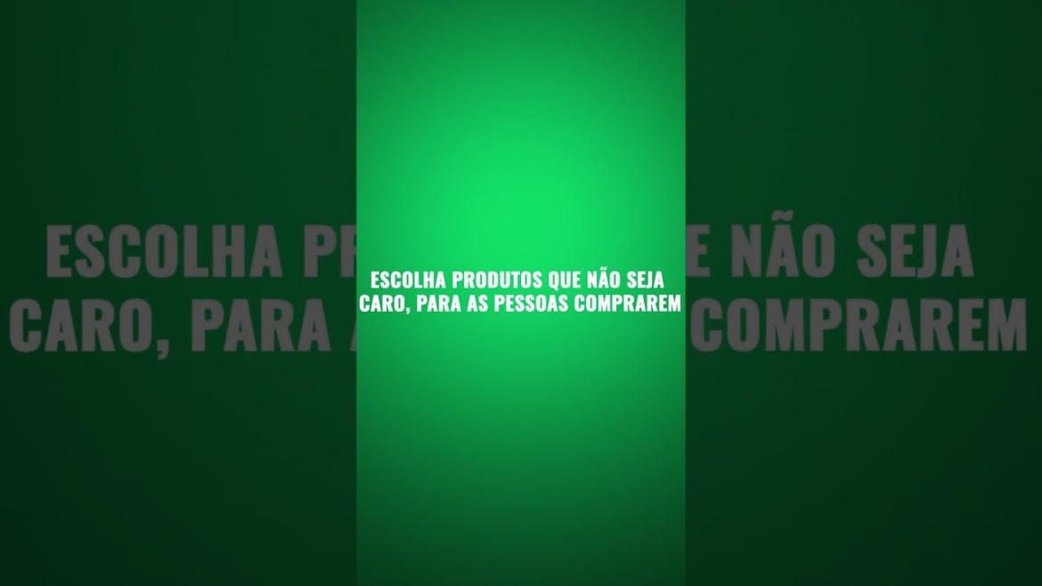 Faça isso para escolher um produto para se afiliar