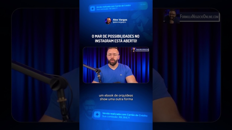 O mar de possibilidades no Instagram está aberto!