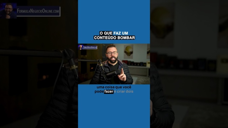 O que faz um conteúdo bombar?